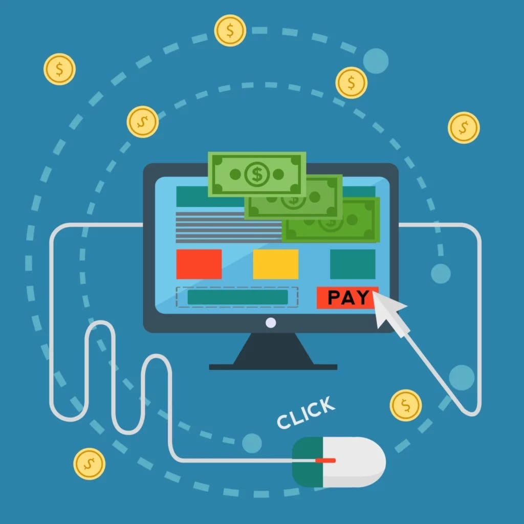 illustration of payment link with payment link generator