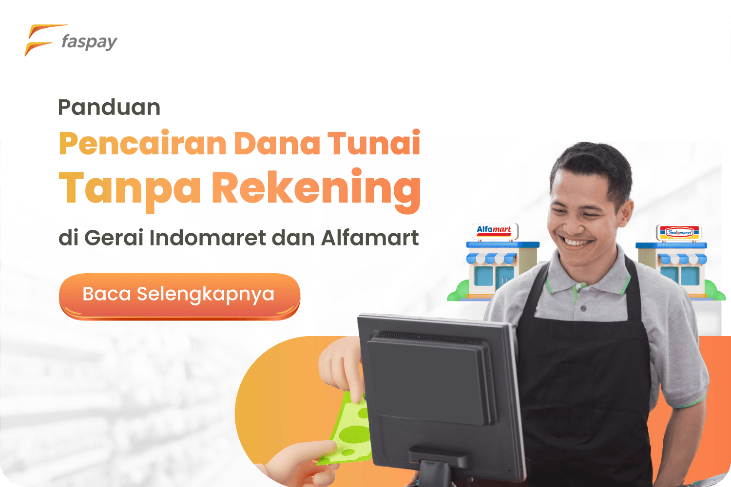 Proses pencairan dana di Alfamart