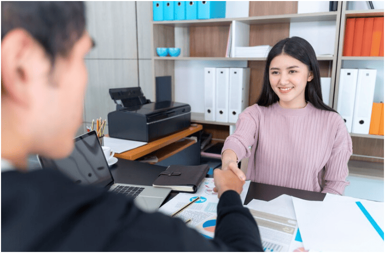 Bank transfer through a teller