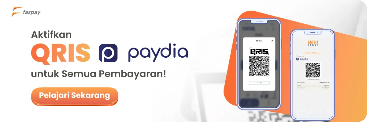 Faspay Payment Gateway_QRIS Paydia